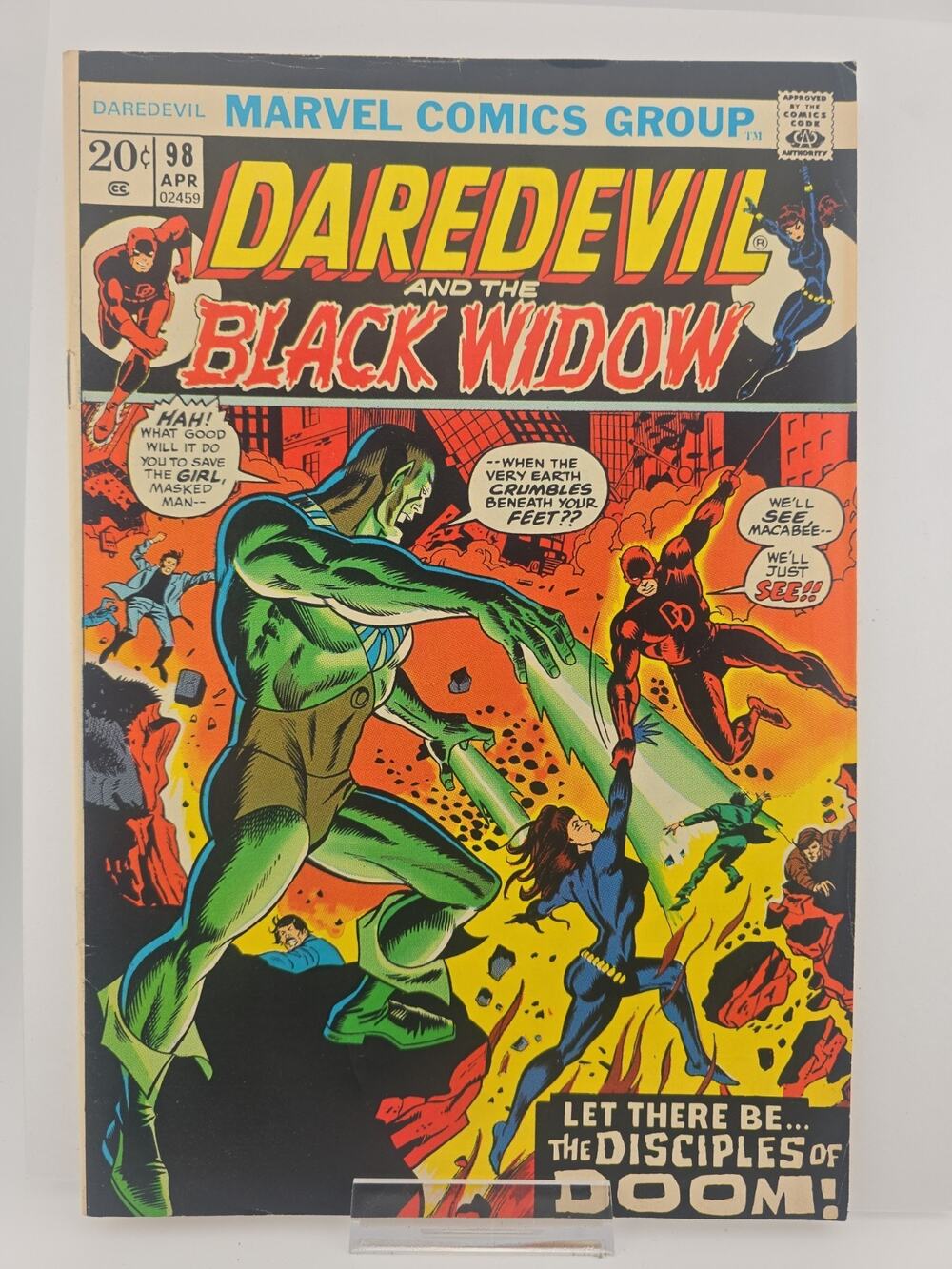 DAREDEVIL AND THE BLACK WIDOW #98 - THE DISCIPLES OF DOOM